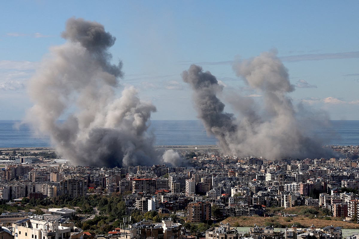 বৈরুতের দক্ষিণে গত ২৬ নভেম্বর হামলা চালায় ইসরায়েলি বাহিনী