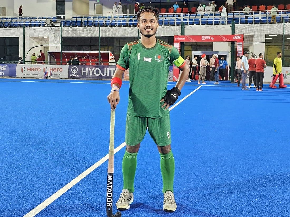 বাংলাদেশ অনূর্ধ্ব–২১ হকি দলের অধিনায়ক মেহরাব হাসান