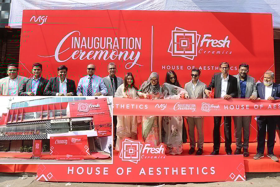 রাজধানীর হাতিরপুলে ‘ফ্রেশ সিরামিকস: হাউস অব অ্যাসথেটিকস’ নামের প্রদর্শনী কেন্দ্র উদ্বোধন করা হয়