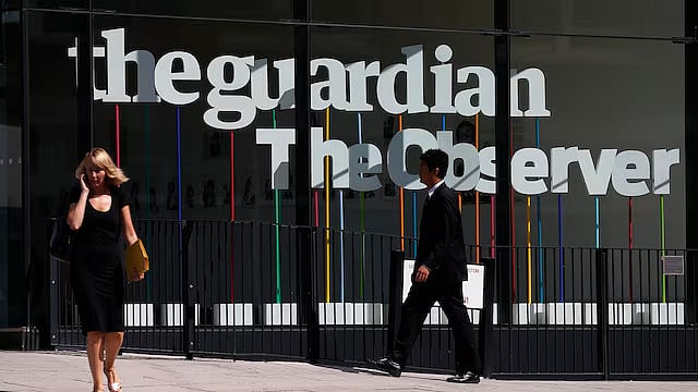 যুক্তরাজ্যের লন্ডনে দ্য গার্ডিয়ানের কার্যালয়