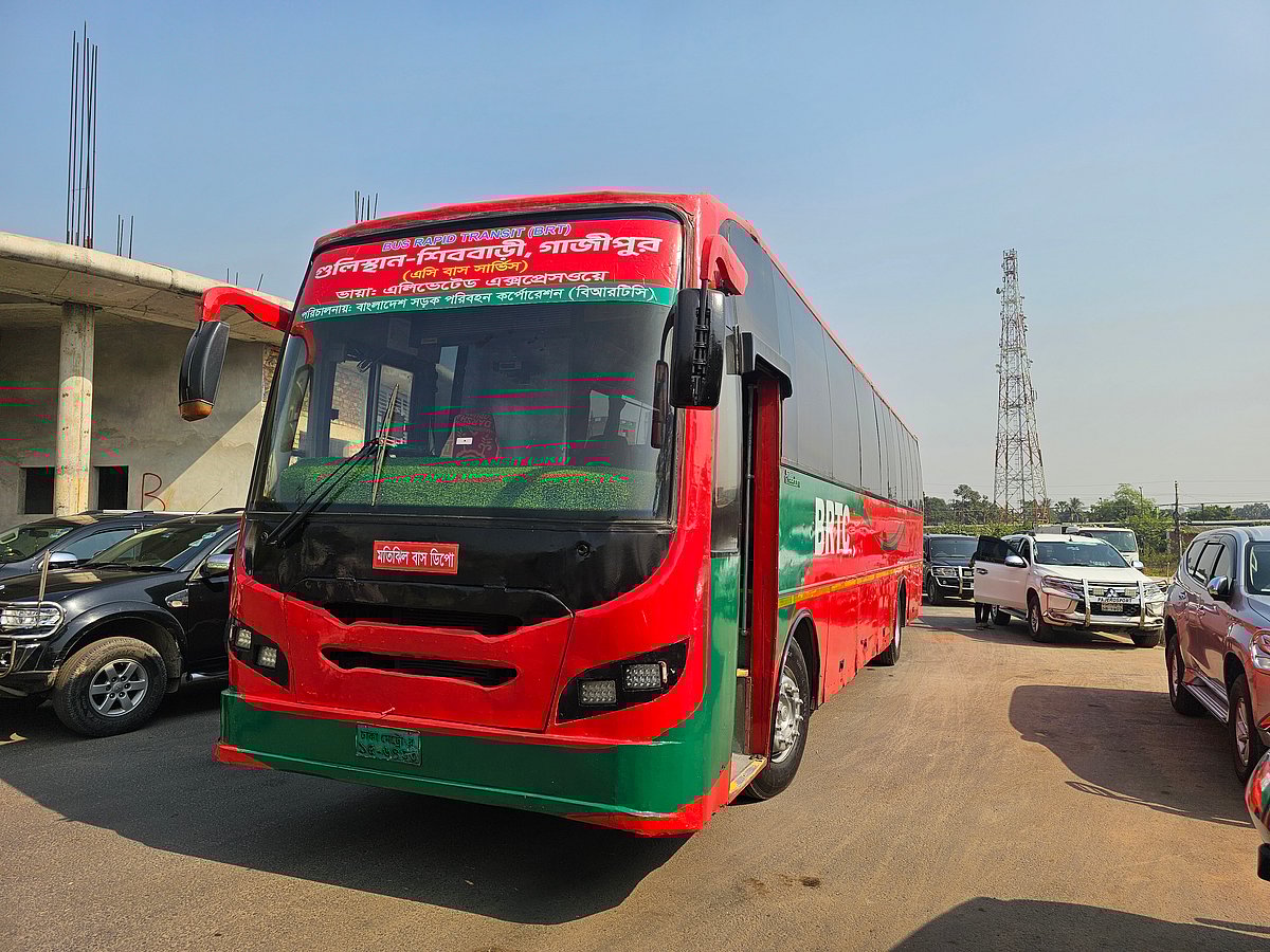 গাজীপুর থেকে বিমানবন্দর পর্যন্ত বিআরটি প্রকল্পে ১৬ ডিসেম্বর আনুষ্ঠানিকভাবে বাস সার্ভিস উদ্বোধন করা হবে