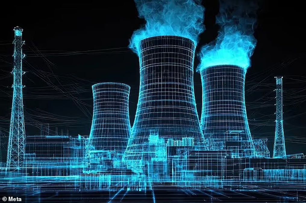 এআই চালাতে পারমাণবিক বিদ্যুৎ প্রকল্পের পথে মেটা | প্রথম আলো