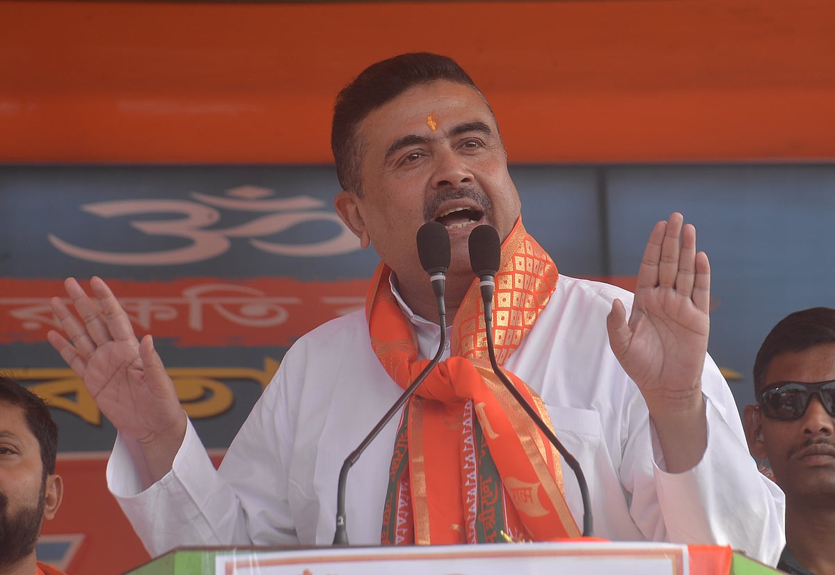 ভারতের পশ্চিমবঙ্গের বিজেপি নেতা শুভেন্দু অধিকারী