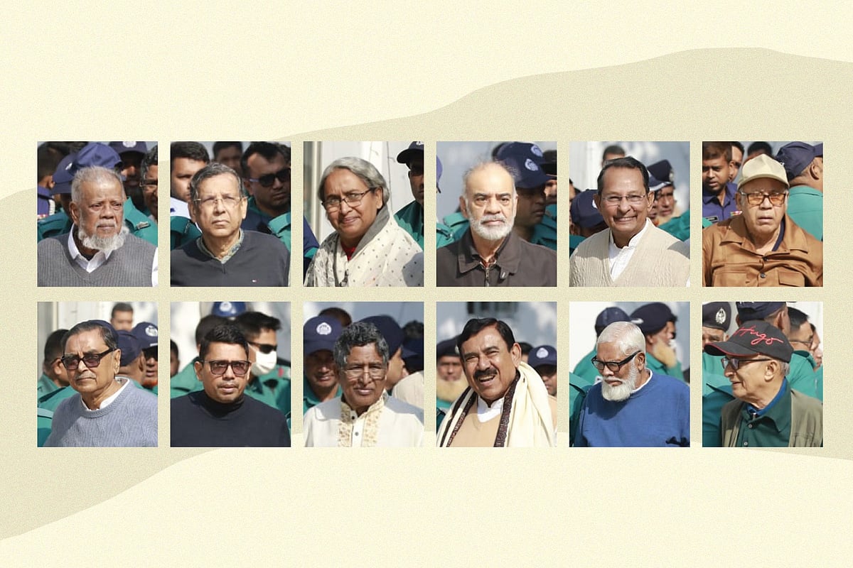 সাবেক মন্ত্রী-প্রতিমন্ত্রীসহ ১৬ জনকে আজ মঙ্গলবার আন্তর্জাতিক অপরাধ ট্রাইব্যুনালে আনা হয়েছে