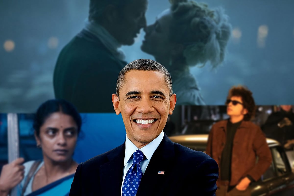 ২০২৪ সালে তাঁর দেখা প্রিয় ১০টি সিনেমার তালিকা শেয়ার করেছেন ওবামা। কোলাজ