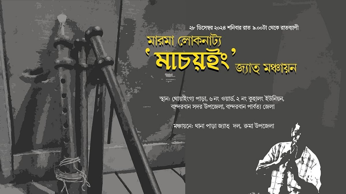 লোকনাট্য মাচয়ইং–এর পোস্টার