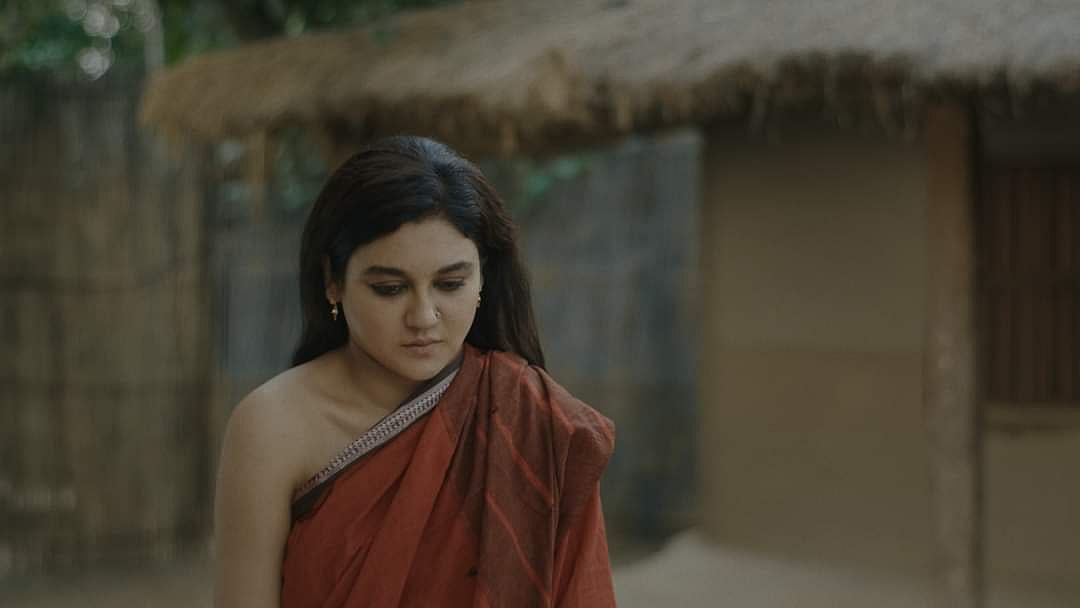 ‘নকশী কাঁথার জমিন’ সিনেমার দৃশ্য। নির্মাতার সৌজন্যে