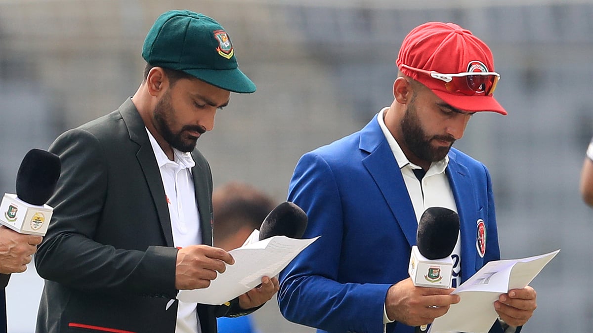 বাংলাদেশ ও আফগানিস্তান টেস্টে এখন পর্যন্ত দুইবার মুখোমুখি হয়েছে