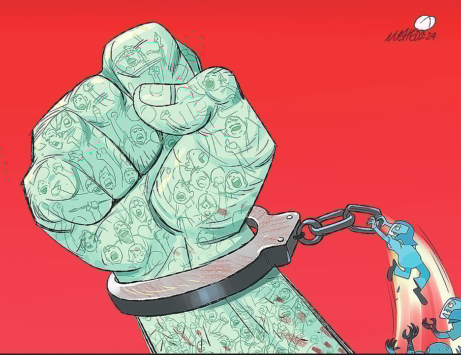 কার্টুন: মেহেদী হক