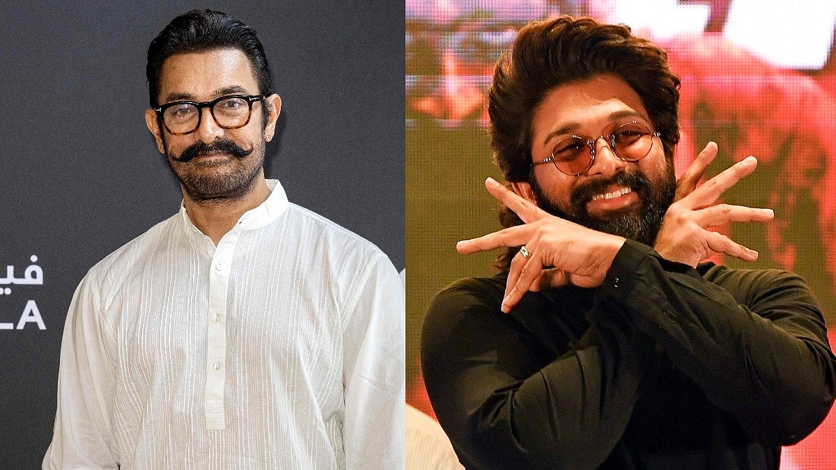 আমির খান ও আল্লু অর্জুন। কোলাজ