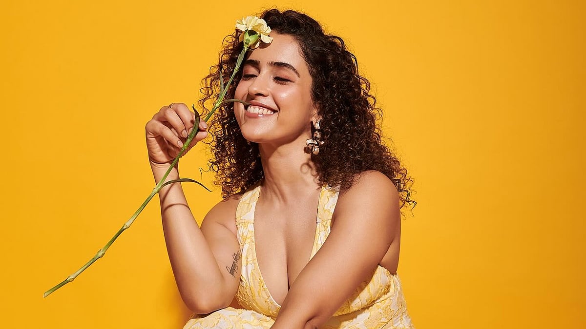 সানিয়া মালহোত্রা। অভিনেত্রীর ইনস্টাগ্রাম থেকে