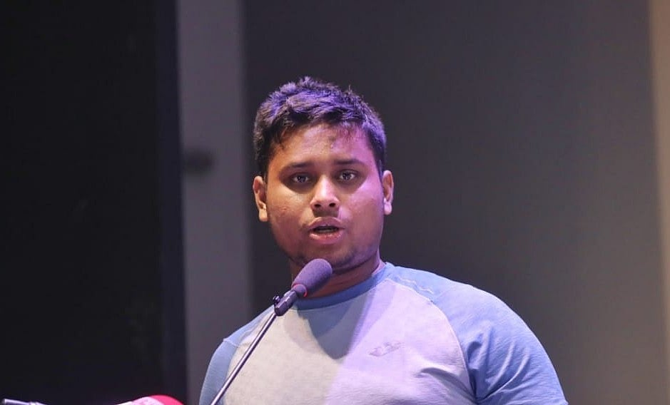 বৈষম্যবিরোধী ছাত্র আন্দোলনের আহ্বায়ক হাসনাত আবদুল্লাহ