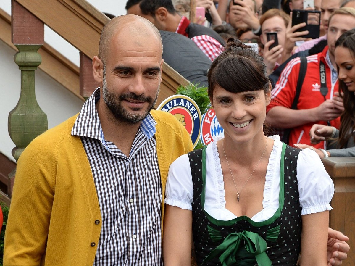 পেপ গার্দিওলা ও ক্রিস্তিনা সেরা