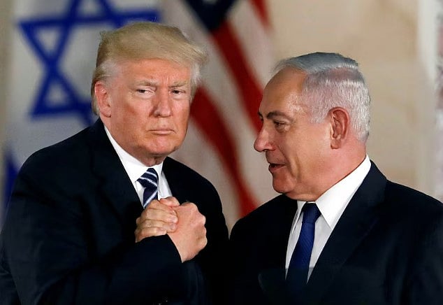 ডোনাল্ড ট্রাম্পের সঙ্গে বেনিয়ামিন নেতানিয়াহু
