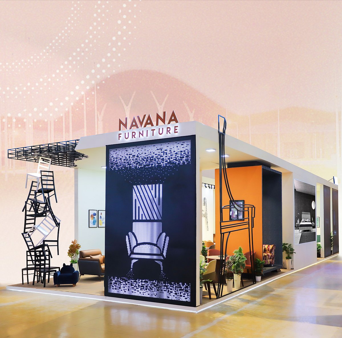 ঢাকা আন্তর্জাতিক বাণিজ্য মেলায় দূর থেকেই আলাদাভাবে নজর কাড়ে নান্দনিক ‘প্রিমিয়ার স্টল-৪২’