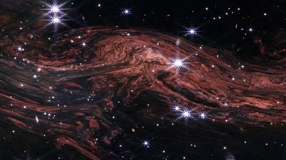 সুপারনোভার জ্বলন্ত গ্যাস ও ধূলিকণার ছবি তুলেছে জেমস ওয়েব স্পেস টেলিস্কোপ