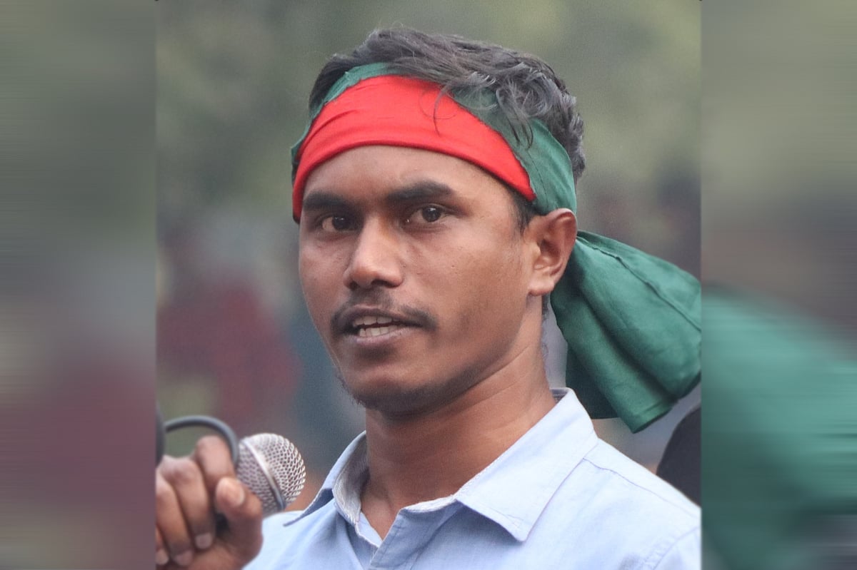 বৈষম্যবিরোধী ছাত্র আন্দোলনের কেন্দ্রীয় সহসমন্বয়ক খান তালাত মাহমুদ রাফি