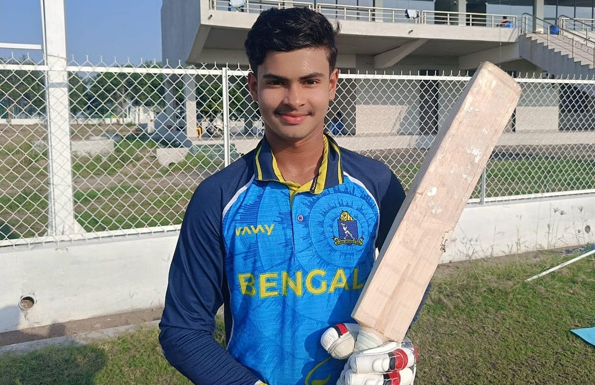 বাংলা ক্রিকেট দলের ব্যাটসম্যান অঙ্কিত চ্যাটার্জি