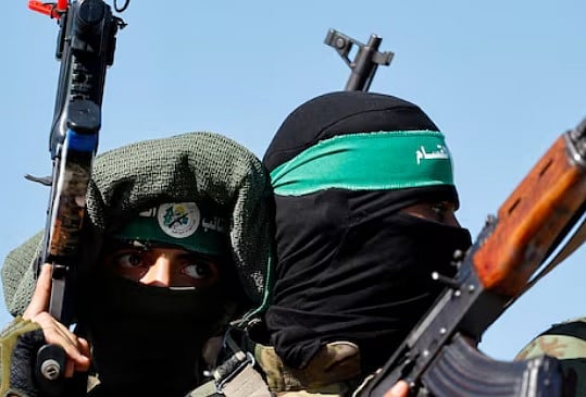 ফিলিস্তিনের স্বাধীনতাকামী সংগঠন হামাসের সদস্য
