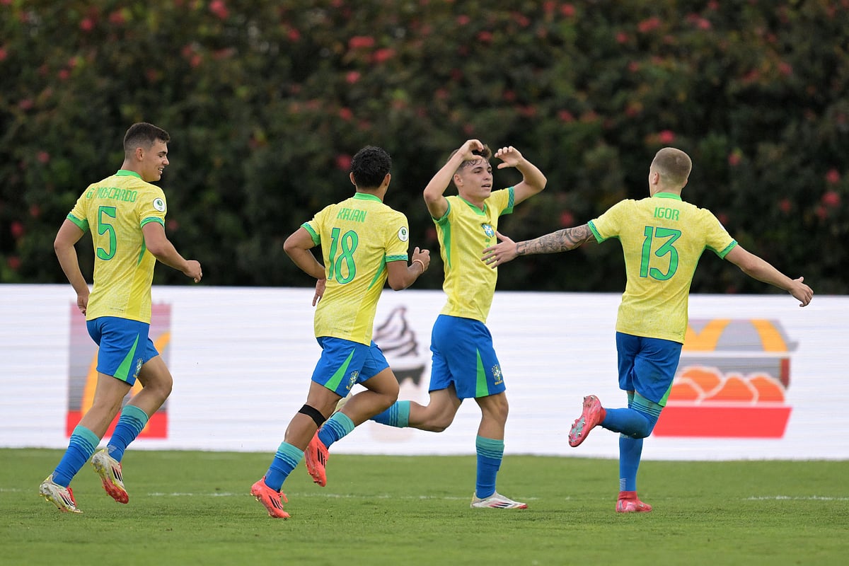 ব্রাজিলের গোল উদ্‌যাপন