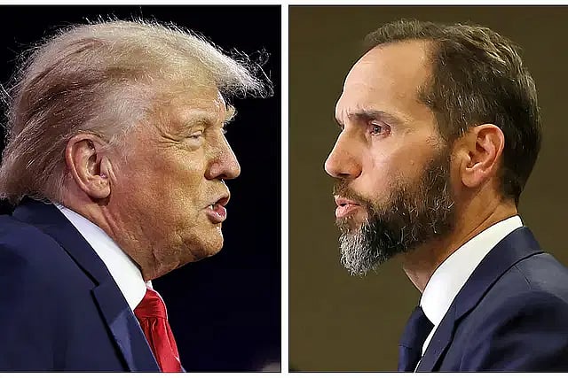 ডোনাল্ড ট্রাম্প ও জ্যাক স্মিথ