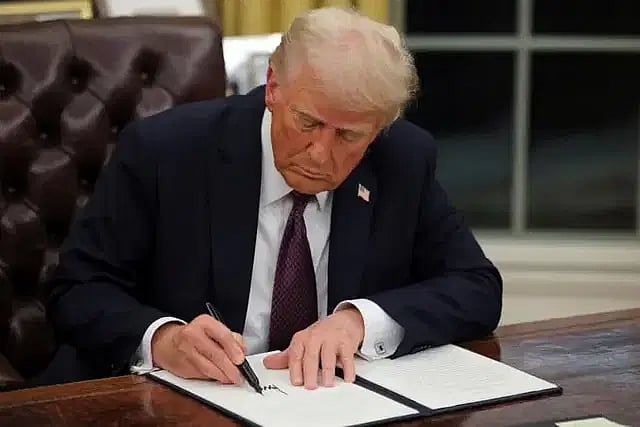 যুক্তরাষ্ট্রের প্রেসিডেন্ট ডোনাল্ড ট্রাম্প