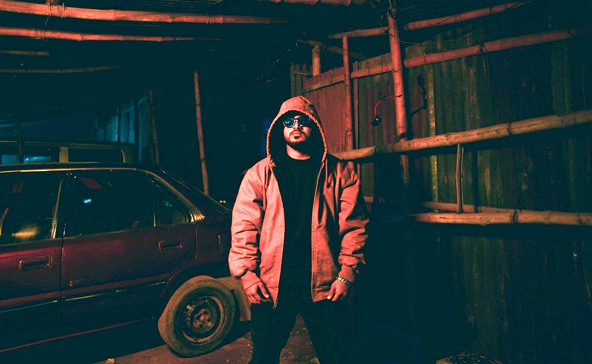 র‍্যাপার সেজান। শিল্পীর ফেসবুক থেকে