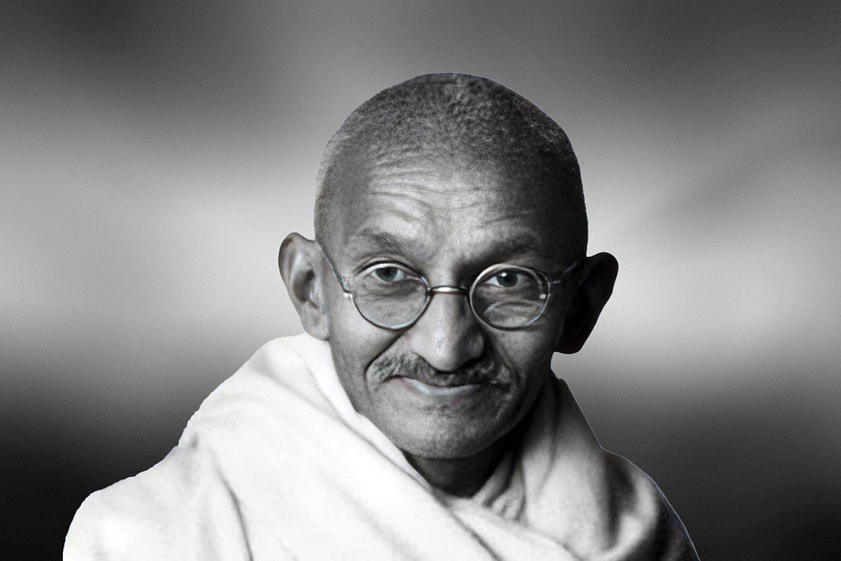 ভারতের স্বাধীনতাসংগ্রামের অন্যতম অগ্রনায়ক মহাত্মা গান্ধী