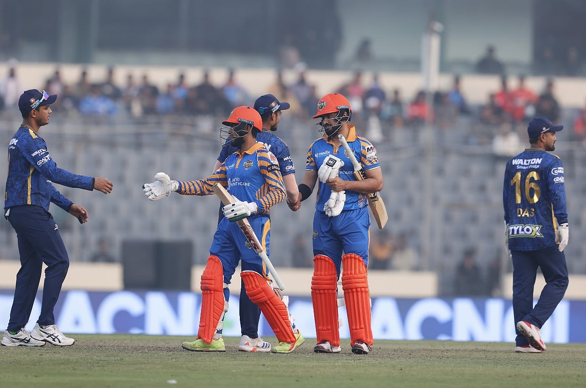 ঢাকাকে হারিয়ে প্লে–অফে খুলনা