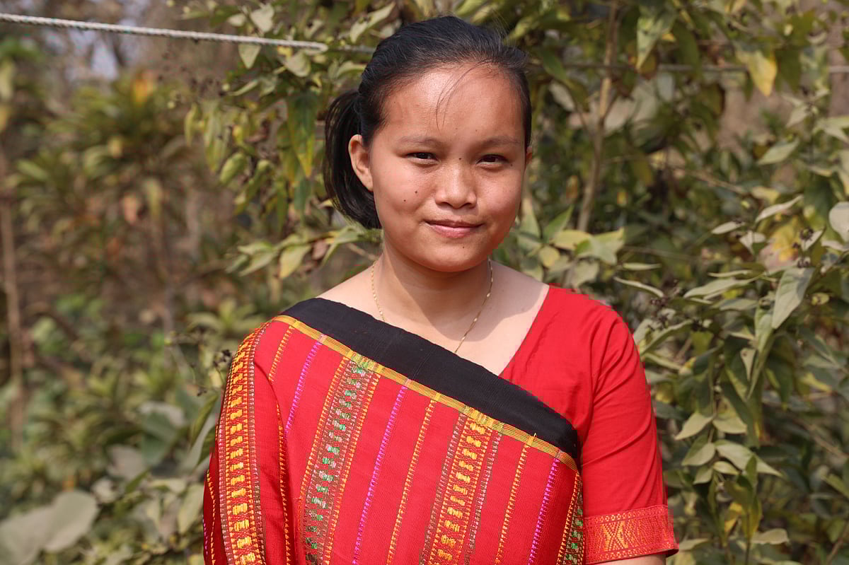 বন বিভাগের প্রথম নারী ফরেস্টার মিতা তঞ্চঙ্গ্যা