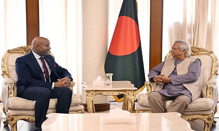 প্রধান উপদেষ্টা অধ্যাপক মুহাম্মদ ইউনূসের সঙ্গে সাক্ষাৎ করেন কানাডার হাইকমিশনার অজিত সিং। ঢাকা, ৪ ফেব্রুয়ারি