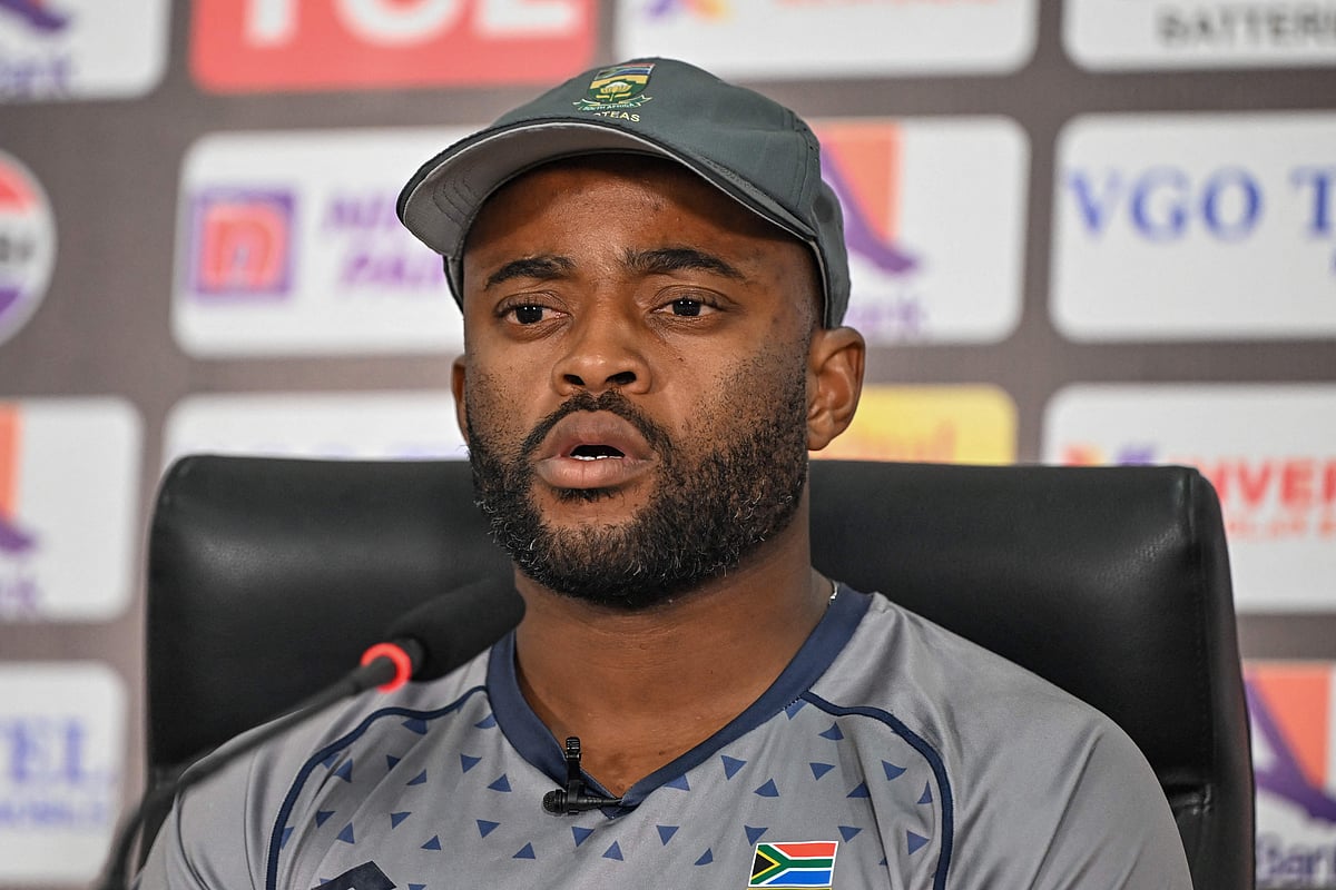 দক্ষিণ আফ্রিকা অধিনায়ক টেম্বা বাভুমা।