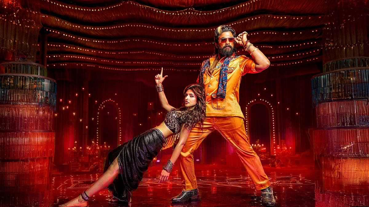 ‘পুষ্পা ২’–এর গানের দৃশ্য। আইএমডিবি