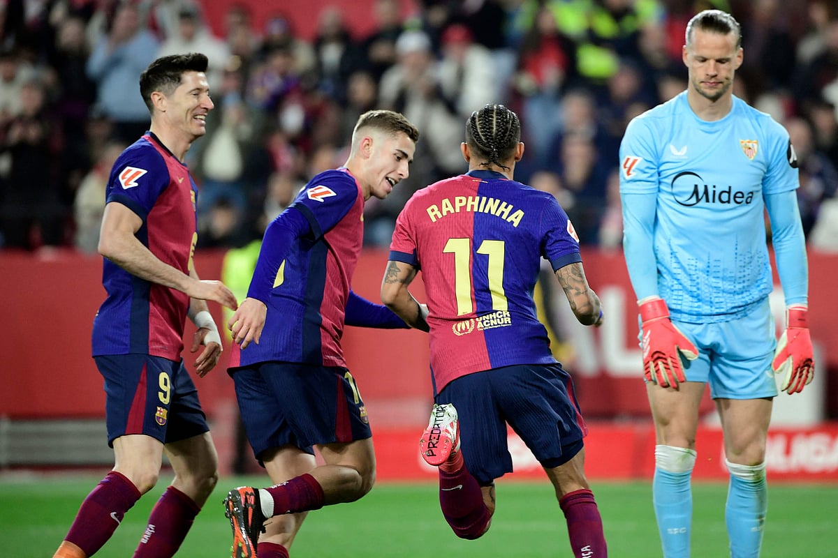 দারুণ জয়ে লা লিগার লড়াই জমাল বার্সা