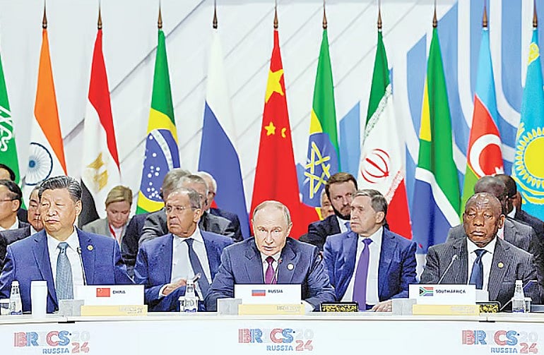 ব্রিকসের সম্মেলন। ২০২৪ সাল, রাশিয়ায়।