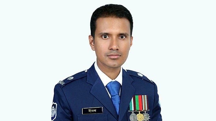বাংলাদেশ পুলিশ একাডেমি থেকে মঙ্গলবার রাতে আটক এসপি তানভীর সালেহীন