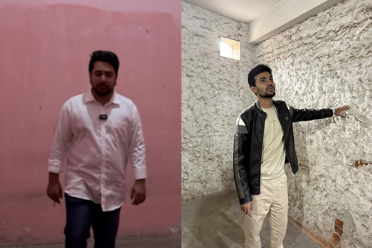 টর্চার সেল (নির্যাতনকেন্দ্র) পরিদর্শনে মো. নাহিদ ইসলাম এবং স্থানীয় সরকার, পল্লী উন্নয়ন ও সমবায় উপদেষ্টা আসিফ মাহমুদ সজীব ভূঁইয়া