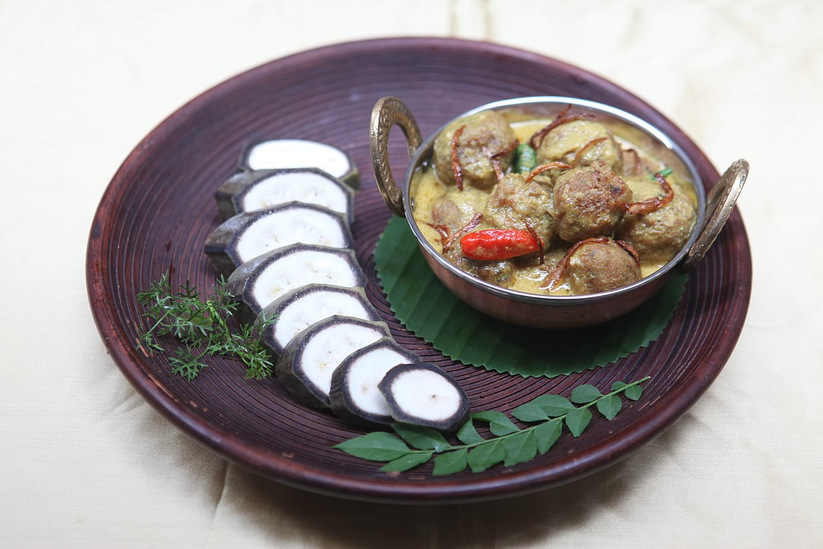 কাঁচকলার কোপ্তা কারি