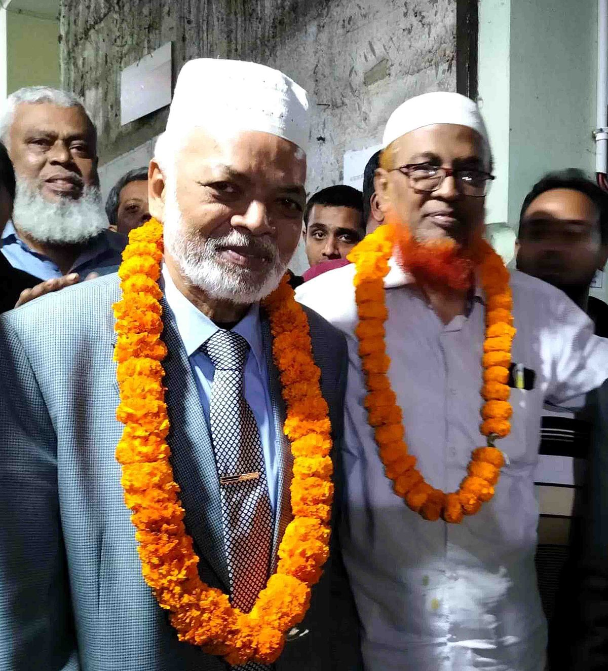 সভাপতি রুহুল আমীন তালুকদার ও সাধারণ সম্পাদক শরিফুল ইসলাম