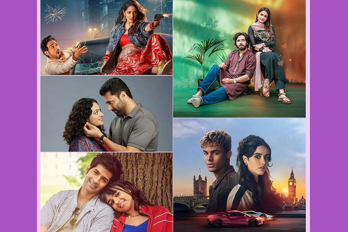 ভালোবাসা দিবস উপলক্ষে দেশি-বিদেশি প্ল্যাটফর্মে মুক্তি পেয়েছে নানা স্বাদের সিনেমা, সিরিজ। কোলাজ