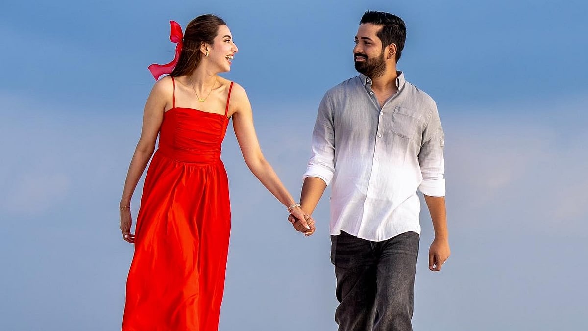 বিদ্যা সিনহা মিম ও তাঁর স্বামী সনি পোদ্দার