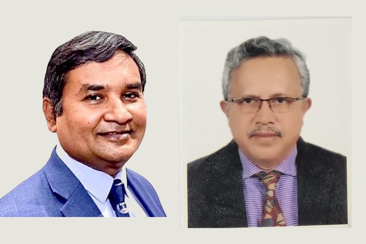 অধ্যাপক মো. শফিকুল ইসলাম ও অধ্যাপক সারওয়ার ইবনে সালাম