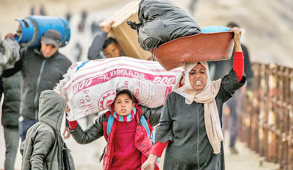 যুদ্ধবিরতি চুক্তির পর ফিলিস্তিনিরা গাজায় তঁাদের বসতিতে ফিরছেন