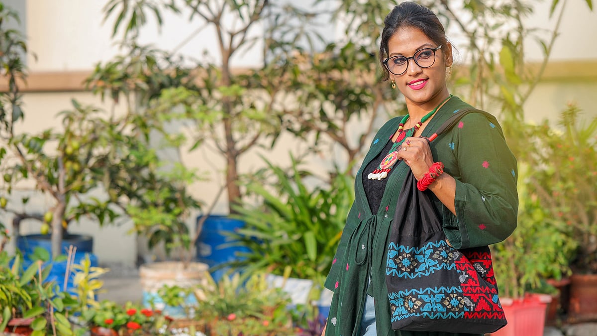 জন্মসূত্রেই হয়তো জামদানির প্রতি ফারহানা মুনমুনের বিশেষ ভালোবাসা