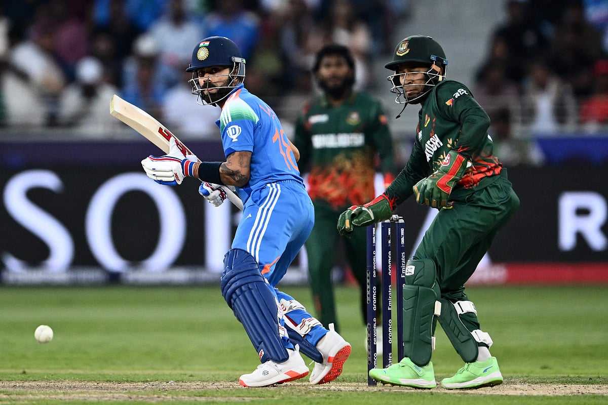 বাংলাদেশের বিপক্ষে ৩৮ বলে ২২ রান করেছেন বিরাট কোহলি