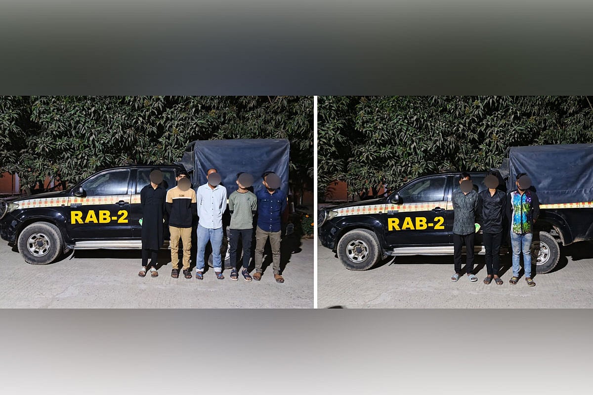 গ্রেপ্তার আট ব্যক্তি