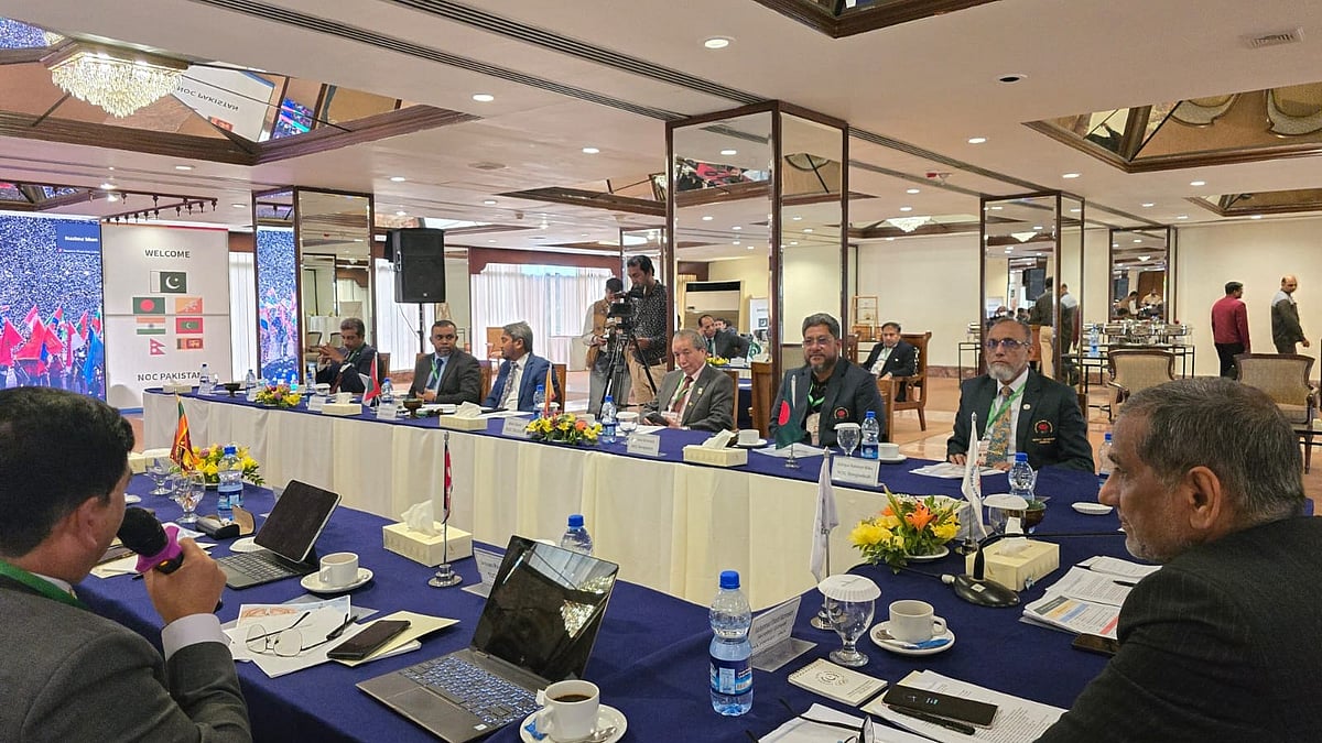 লাহোরে আজ সভায় চূড়ান্ত হয়েছে এসএ গেমস শুরুর দিনক্ষণ