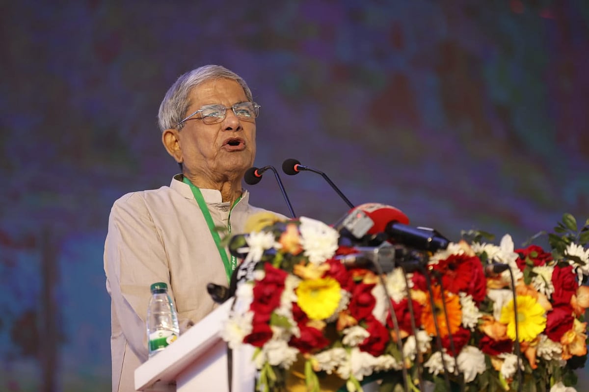 বিএনপির মহাসচিব মির্জা ফখরুল ইসলাম আলমগীর