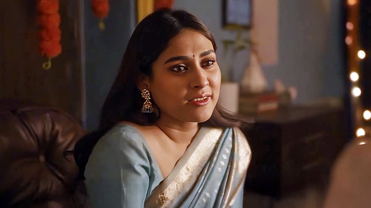 ‘নীল সুখ’–এ মেহজাবীন। ফেসবুক থেকে