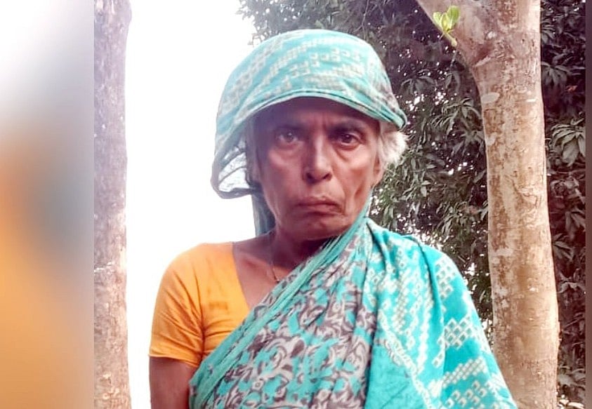 নেত্রকোনার মোহনগঞ্জের সুরধ্বনী রানী করকে মৃত দেখিয়ে বয়স্কভাতা বন্ধ করে দেওয়া হয়েছে